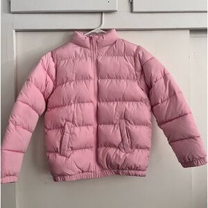 Forever 21 kids pink puffer